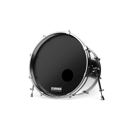 Evans BD22RB 22" EQ3 Black Resonant Bass Drum Head