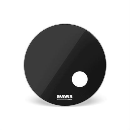 Evans BD22RB 22" EQ3 Black Resonant Bass Drum Head