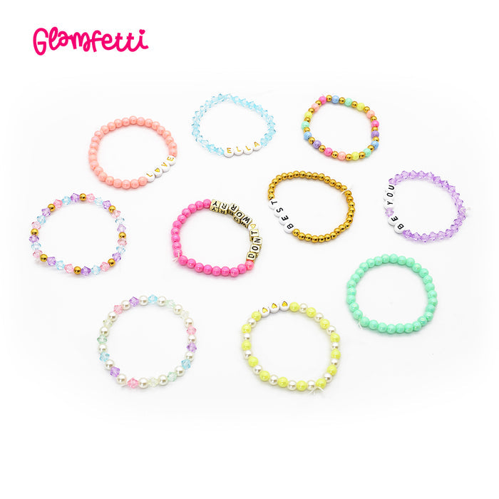 Glamfetti Alphabet Charms Bracelet Kit