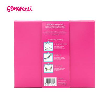 Glamfetti Designer Charm Bead Bracelet Kit
