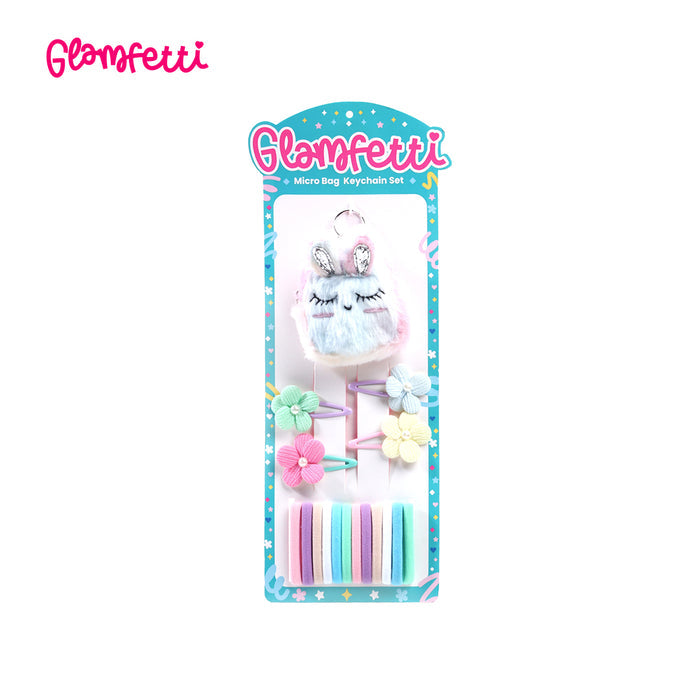 Glamfetti Microbag Keychain with Accessories