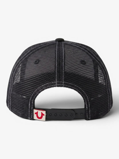 Gorra True Religion Buddha Negro Dorado