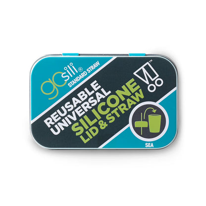 GoSili Universal Straw Lid with Travel Case