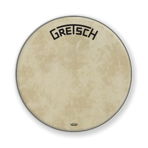 Gretsch GRDHFS24B Broadkaster 24" Bass Drum Logo Fiberskyn Drumhead *IN STOCK*