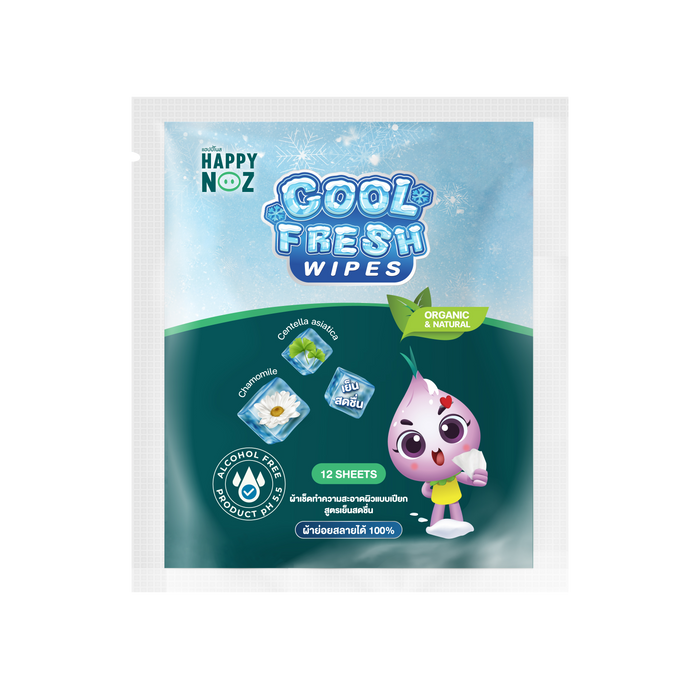 Happy Noz Cool Fresh Wipes