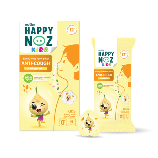 Happy Noz Kids Anti-Cough Organic Onion Sticker
