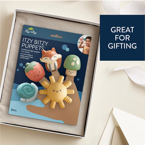 Itzy Ritzy Puppets Bath Toy Set