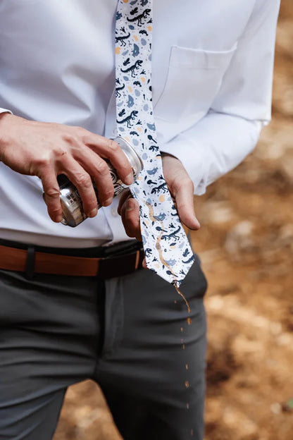 Jurassic Skinny Tie