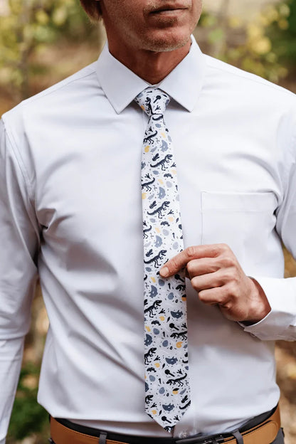 Jurassic Skinny Tie