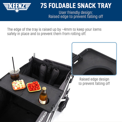 Keenz 7S Foldable Snack Tray