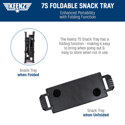 Keenz 7S Foldable Snack Tray