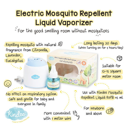Kindee Electric Mosquito Repellent Liquid Vaporizer