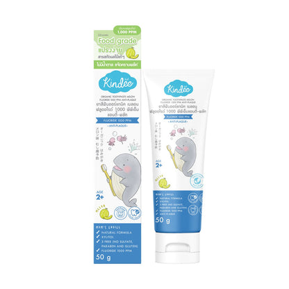 Kindee Organic Toothpaste 2y+ (1000 ppm)