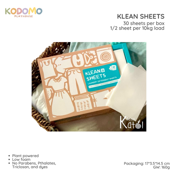 Klean Sheets Laundry Detergent