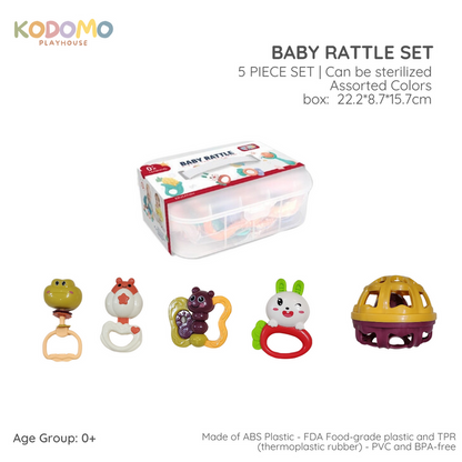 Kodomo Playhouse Baby Rattle Set