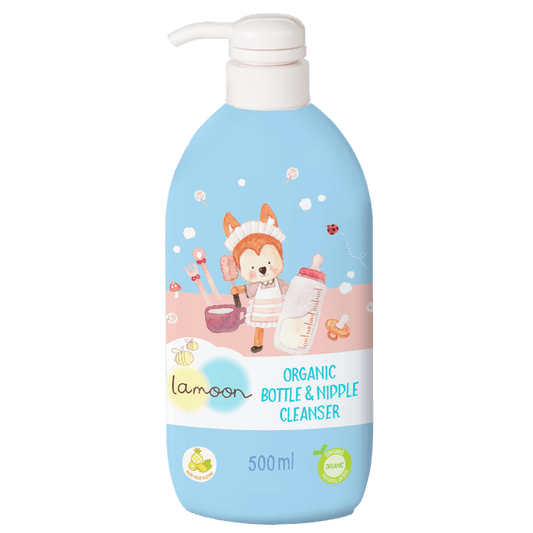 Lamoon Organic Nipple and Bottle Cleanser 500ml