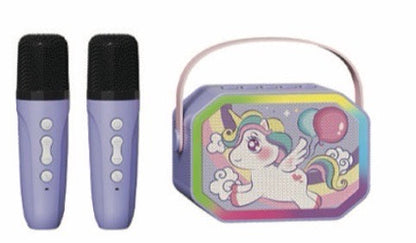 Little Fat Hugs Double Mic Karaoke Speaker