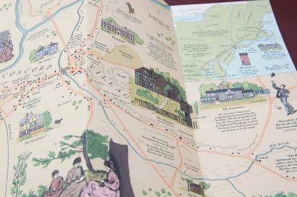 Little Women Literary Map
