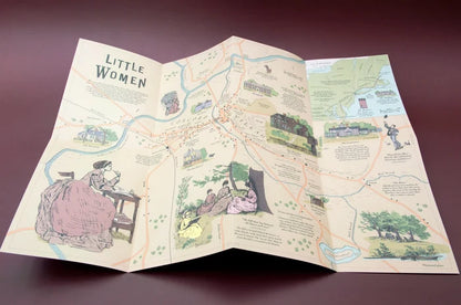 Little Women Literary Map