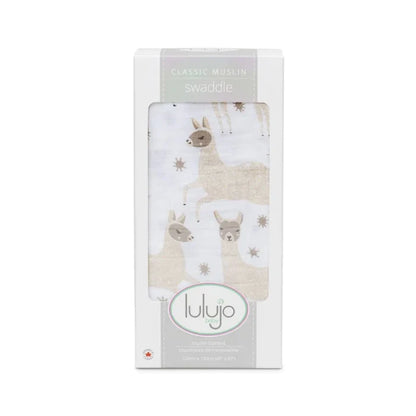 Lulujo Cotton Muslin Swaddles (Singles)