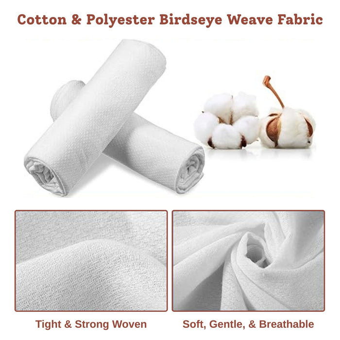 Lunabebe Lampin Birds Eye Cloth XL (Set of 12)