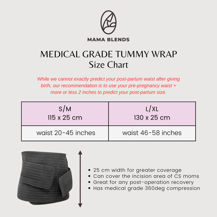 Lunabebe Medical Grade Tummy Wrap