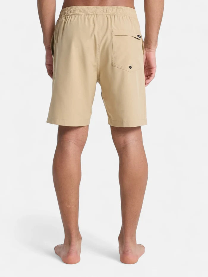 Malla Bermuda Quiksilver Taxer Amphibian 18 Beige