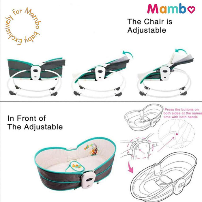 Mambo 5-in-1 Rocker Bassinet