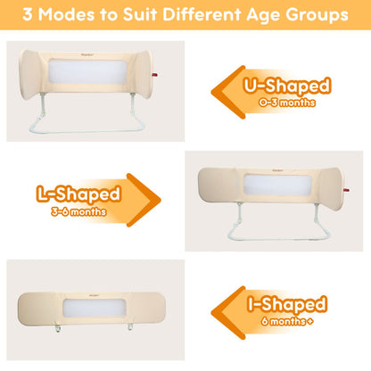 Mambo Foldable Bedrail Crib