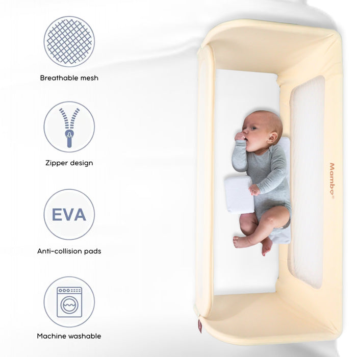 Mambo Foldable Bedrail Crib