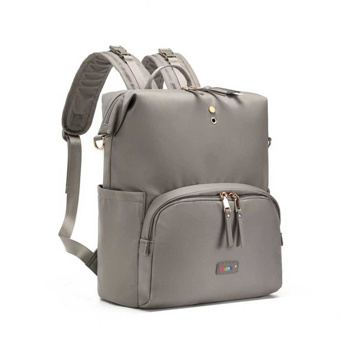 Mambo Nylon Waterproof Multi-Pocket Diaper Bag