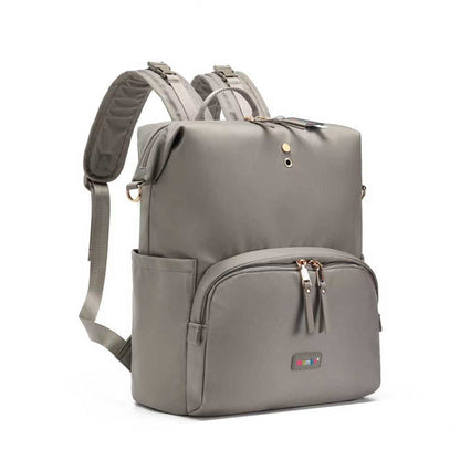 Mambo Nylon Waterproof Multi-Pocket Diaper Bag