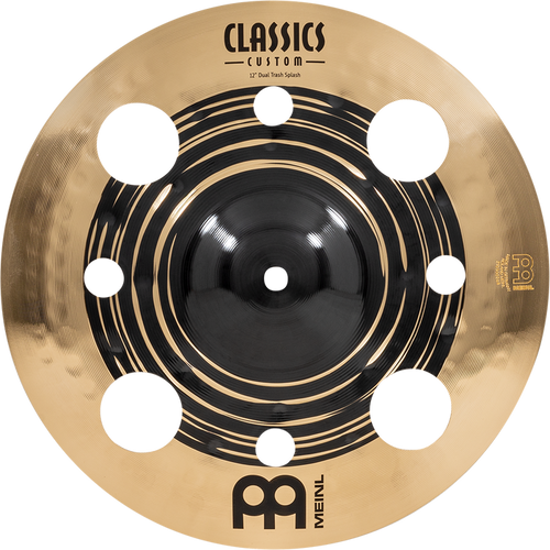 Meinl CC12DUTRS 12" Classics Custom Dual Trash Splash Cymbal w/ Video Demo