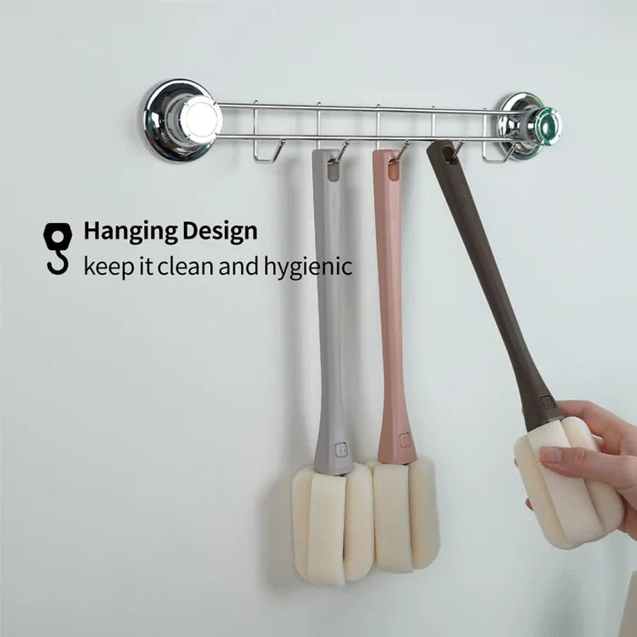 Mother-K Interchangeable Sponge Bottle Brush Set