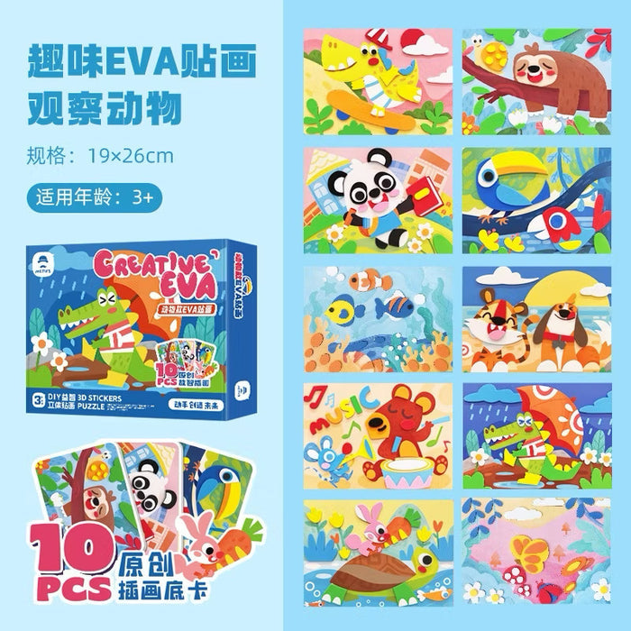 Mr Toys Eva Foam Sticker Set