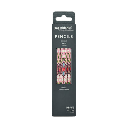 NYPL Mimosa Poetry in Bloom Pencil Set