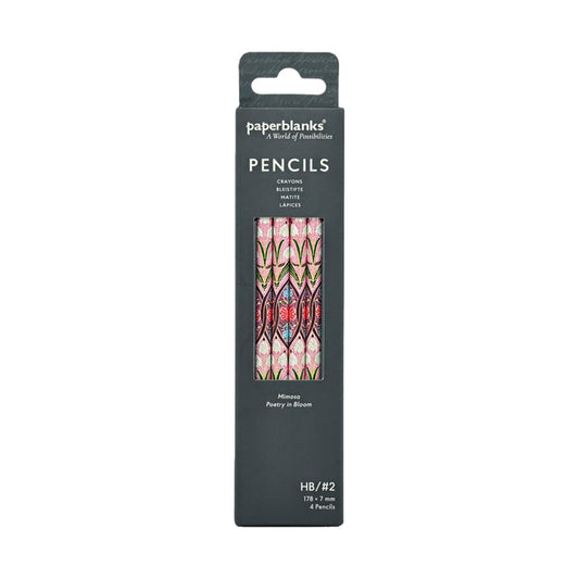 NYPL Mimosa Poetry in Bloom Pencil Set