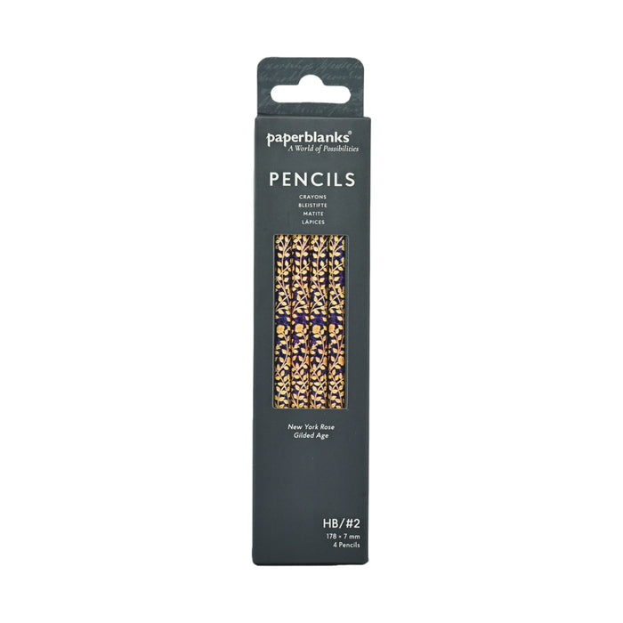 NYPL New York Rose Pencil Set