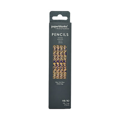 NYPL New York Rose Pencil Set