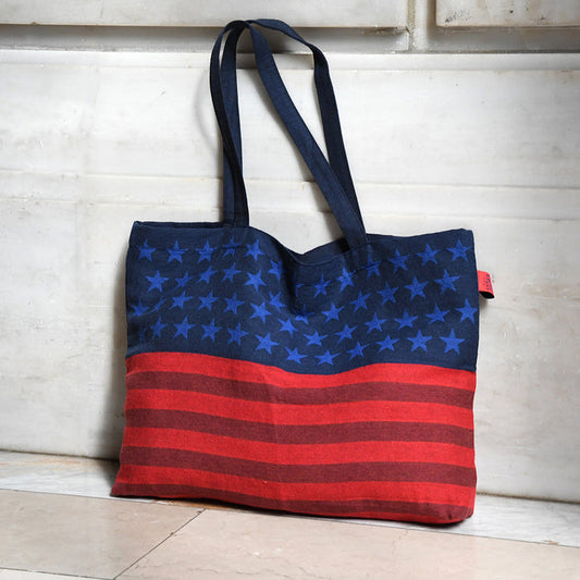 NYPL U.S. 250 Woven Tote Bag