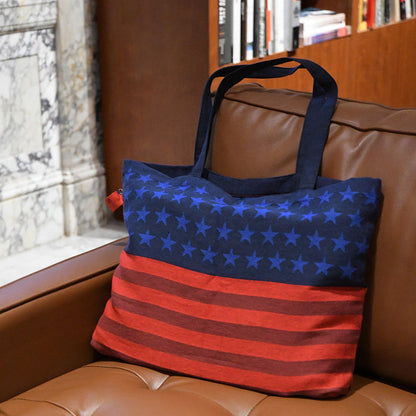 NYPL U.S. 250 Woven Tote Bag
