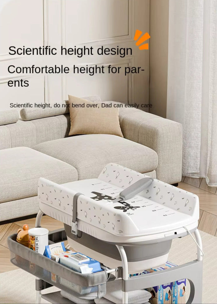 Olive & Cloud 2-in-1 Changing Table with Bathtub
