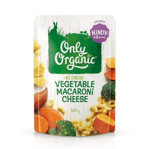 Only Organic Vegetable Macaroni Cheese 12mos+