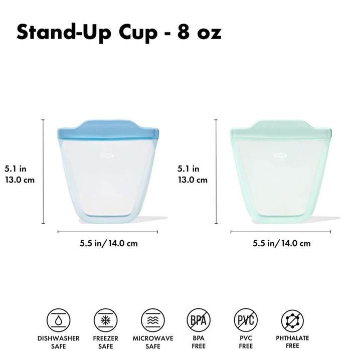 OXO Tot Silicone Reusable Bag (2-pk)