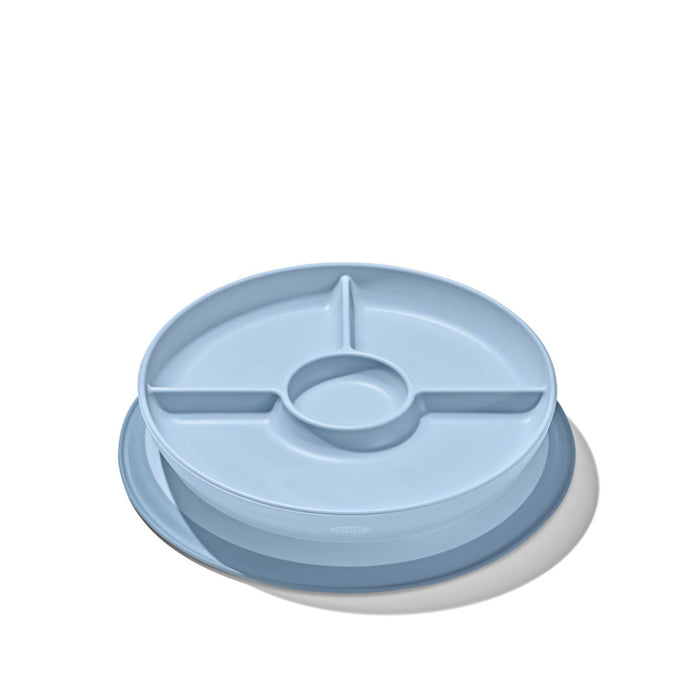 OXO Tot Stick And Stay Suction Divided Plate