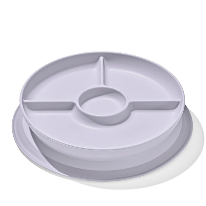 OXO Tot Stick And Stay Suction Divided Plate