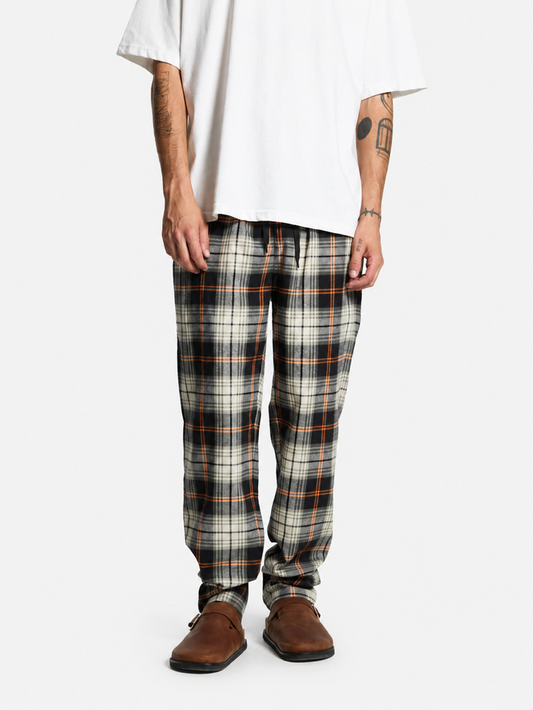 Pantalon Elepants Escoces 295 Viyela Negro Gris