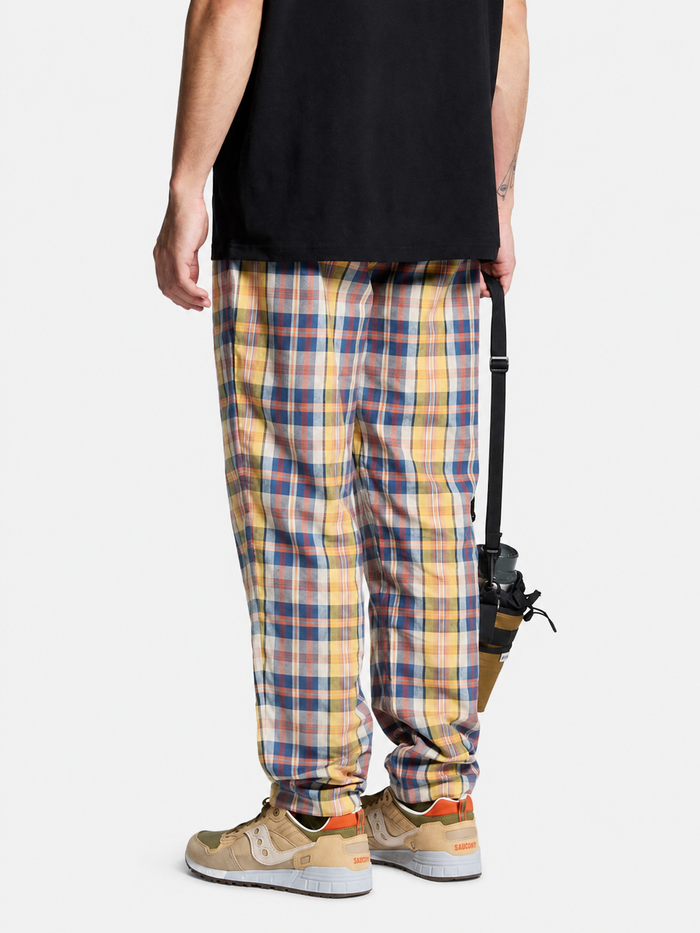 Pantalon Elepants Escoces 300 Viyela Azul Amarillo