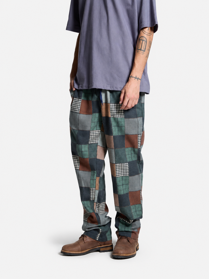 Pantalon Elepants Estampado Viyela Twist Verde