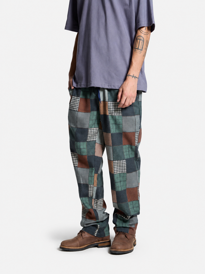 Pantalon Elepants Estampado Viyela Twist Verde